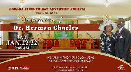 Installation of our new Pastor, Dr. Herman Charles